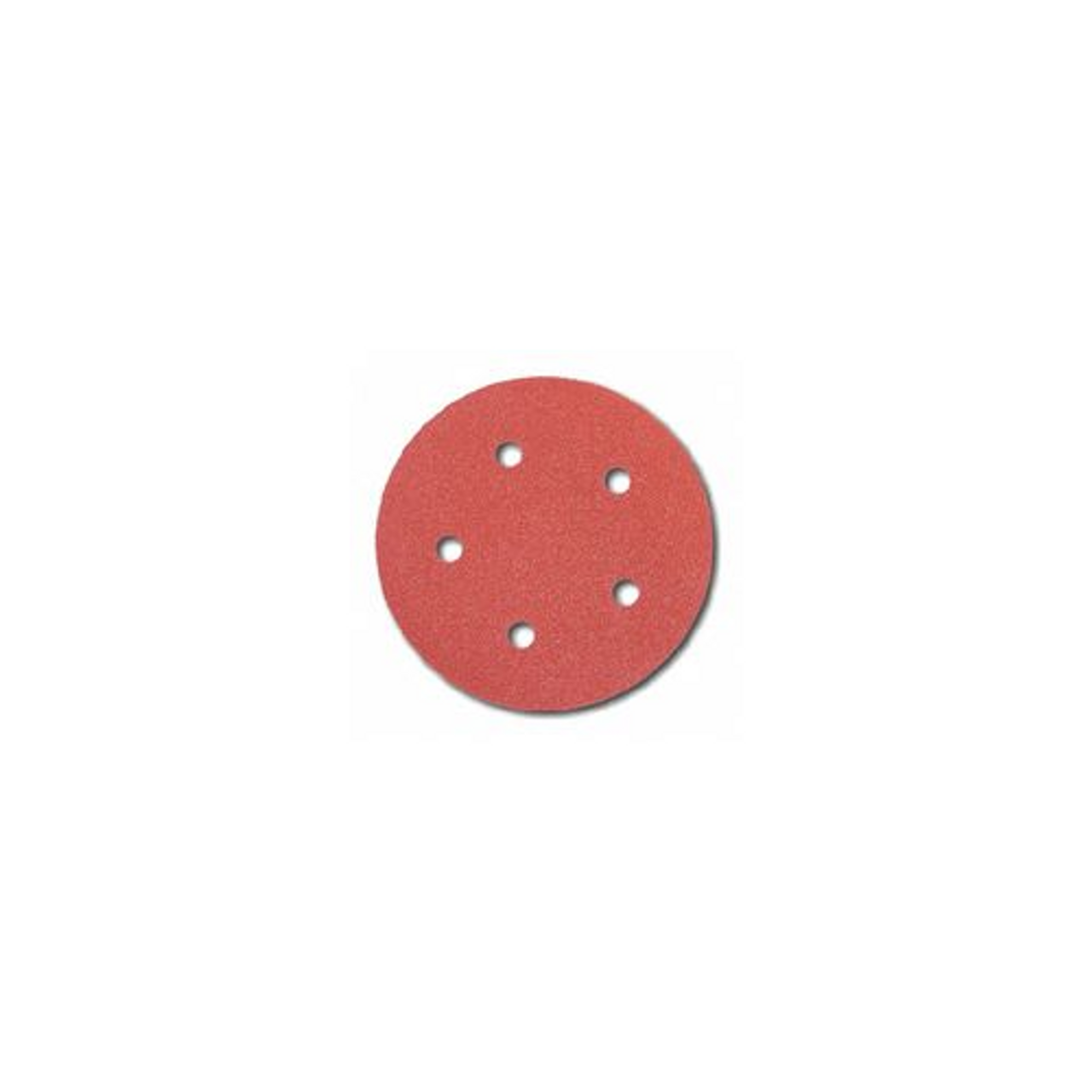 PORTER CABLE 735501225 5"" 120-Grit Hook and Loop 5-Hole Disc Sandpaper (25 Pack)