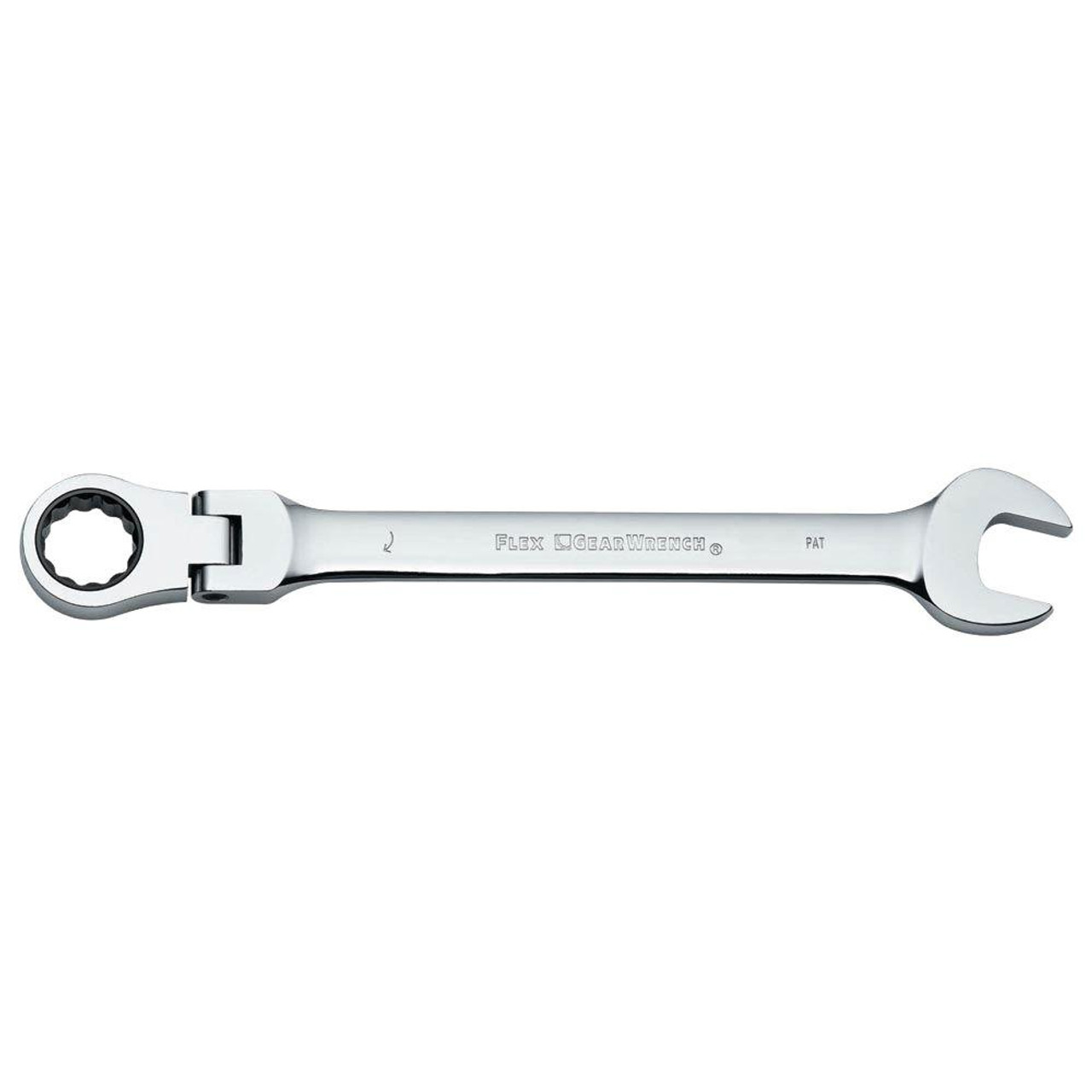GEARWRENCH 9mm 12 Point Flex Head Ratcheting Combination Wrench - 9909D