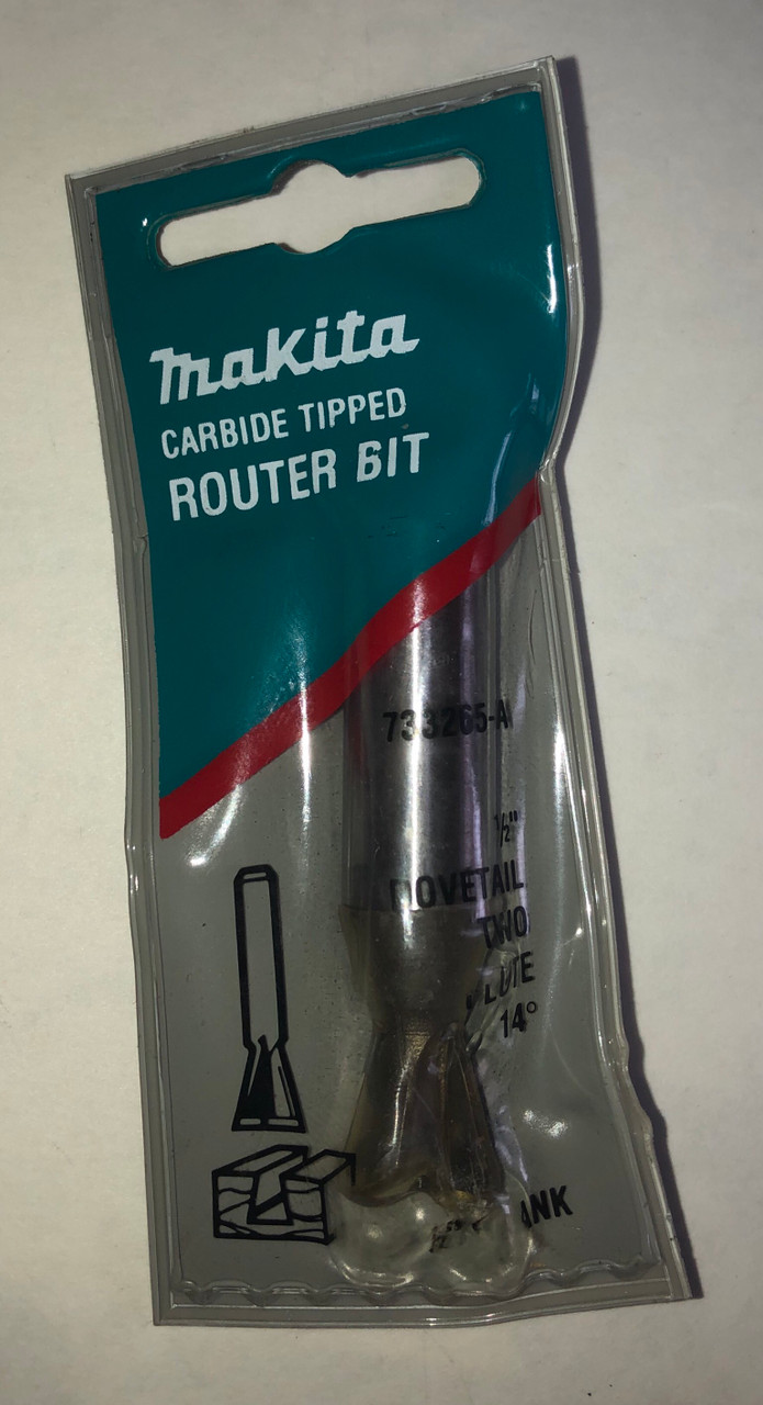 MAKITA CARBIDE TIPPED ROUTER BIT 1/2" SHANK 733265-A