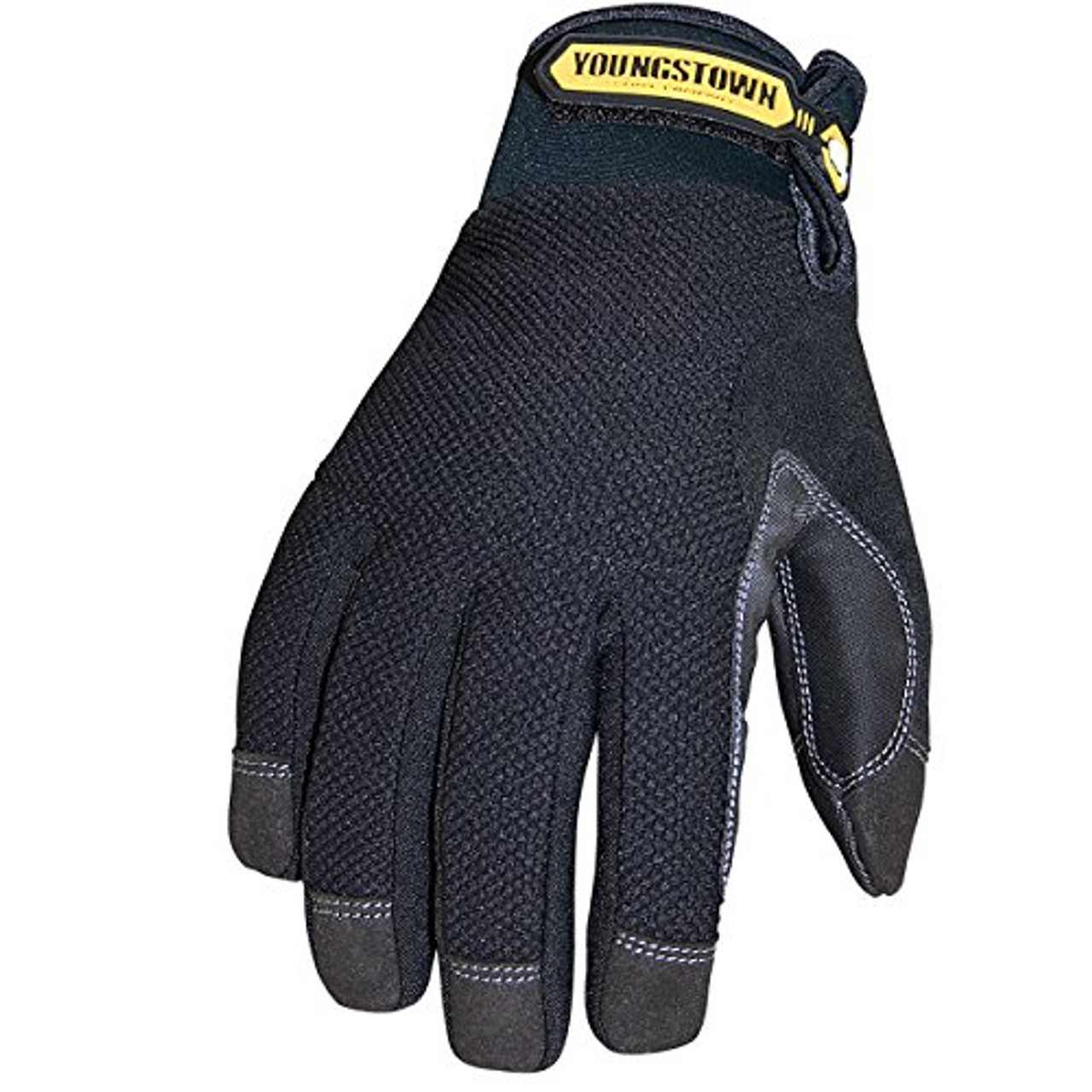 Youngstown Glove 03-3450-80-L Waterproof Winter Plus Performance Glove, Large, Black, Pair