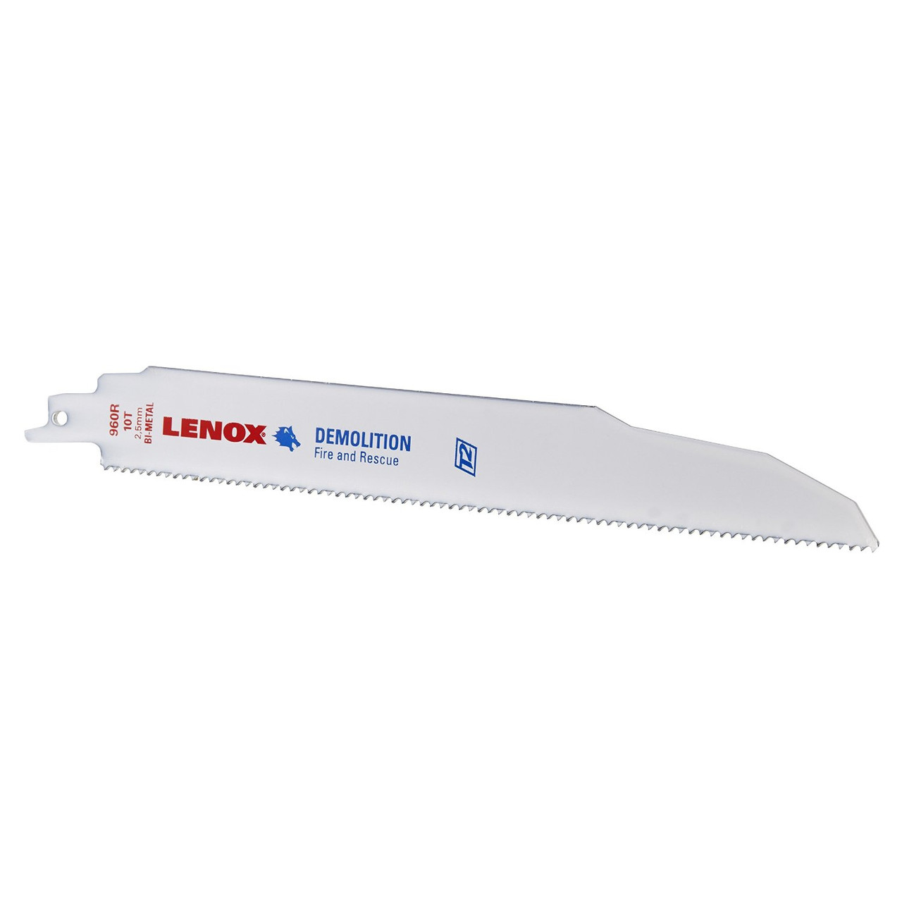 LENOX 20597-960R 9" 10 Tooth Demolition Reciprocating Saw Blade - 2 Pack