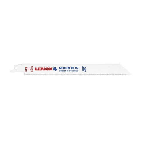 LENOX 20562-610R 6"" 10TPI Wood Cutting Reciprocating Saw Blade - 5 Pack