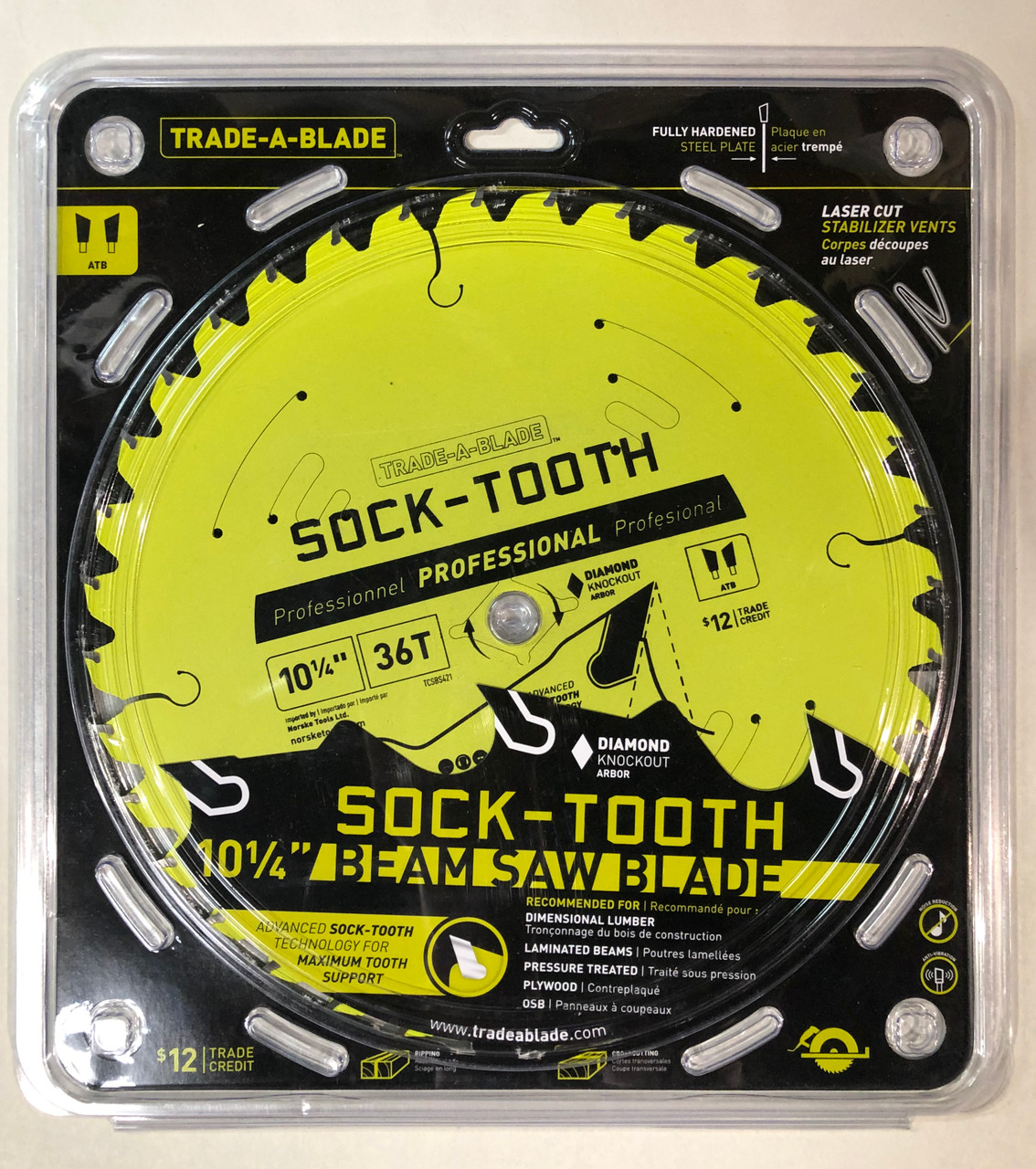 Trade-A-Blade 10-1/4"" 36T Beam Saw Blade