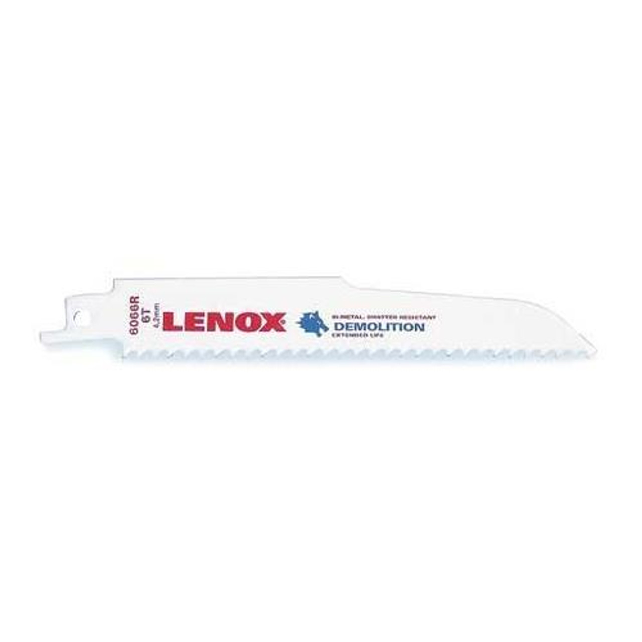 Lenox Tools 205126066R Demolition Reciprocating Saw Blade-6066R 6 Teeth Per Inch, 6-Inch, 2-Pack