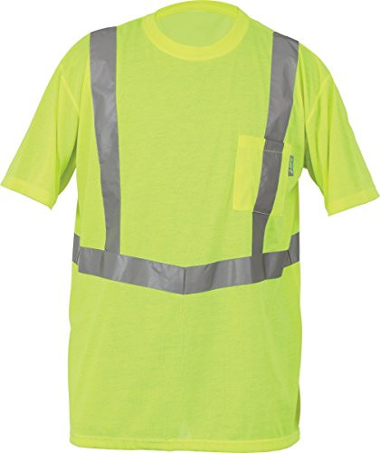 LIFT Safety (X-Large) AVE-10L1L Viz-Pro Tee, Yellow
