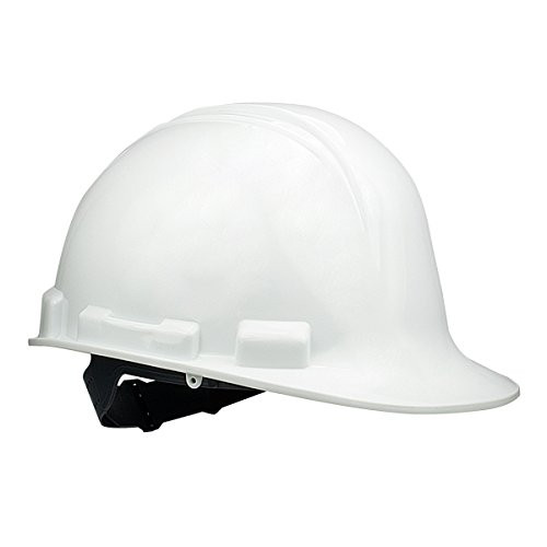Safety Works SWX00344 Hard Hat with Slip RATCHET, White