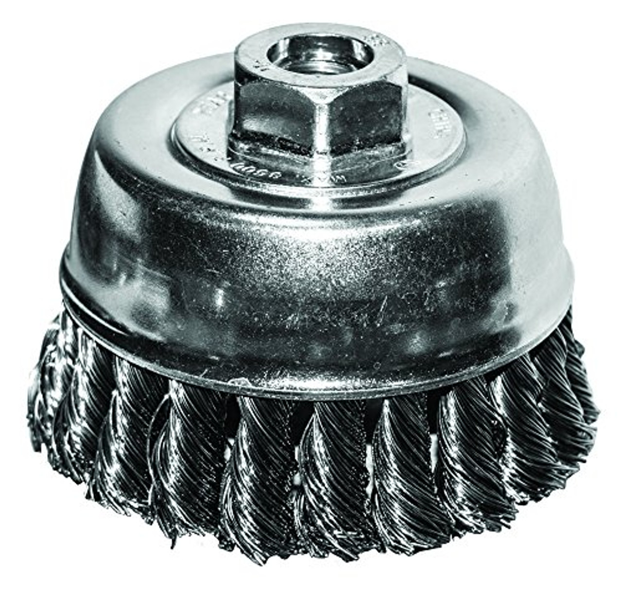 Century Drill & Tool 76021 Knot Angle Grinder Wire Cup Brush, 2-3/4"