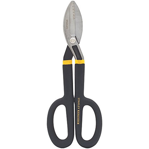 Stanley 12" FMHT73992 All Purpose Tin Snip, 22GA, 2-13/16 in. Cutting L, Black