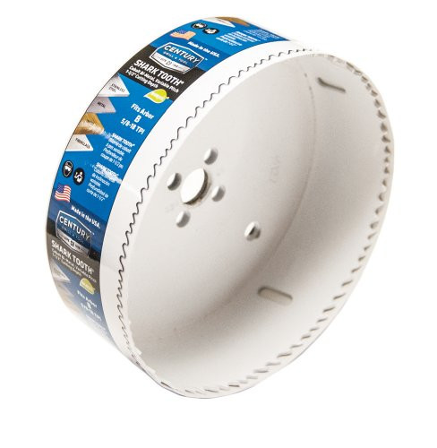 Century Drill and Tool 05074 5-Inch Shark Hole Saw Eco-Pak - USA MADE