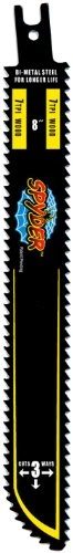 Spyder 200007 - 8"" 7 by 7 TPI Bore-Blade - Single Pack