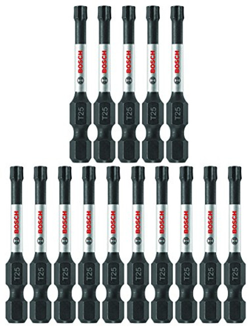 Bosch ITT25215 15 Pc. 2 In. Torx #25 Impact Tough Screwdriving Bit