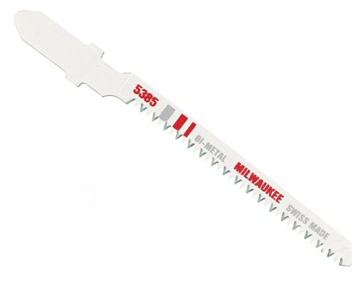 Milwaukee 48-42-5385 3-Inch, 20 Teeth per Inch, Bi-Metal Jig Saw Blades, 5-Pack