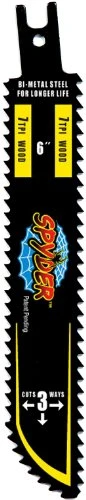 Spyder 20001 - 6" 7 by 7 TPI Bore-Blade - Single Pack