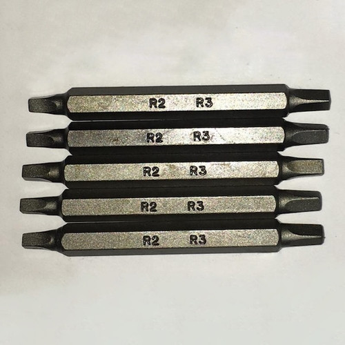 Bosch R2/R3 Square Double Ended Bit - BULK