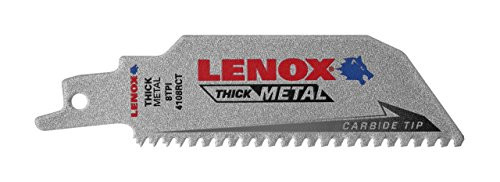 Lenox 2014214 LAZER CT Reciprocating Saw Blades, 8 TPI, 4", 5-Pack