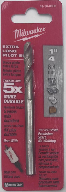 Milwaukee 49-56-8000 Hole Saw Arbor Pilot Drill