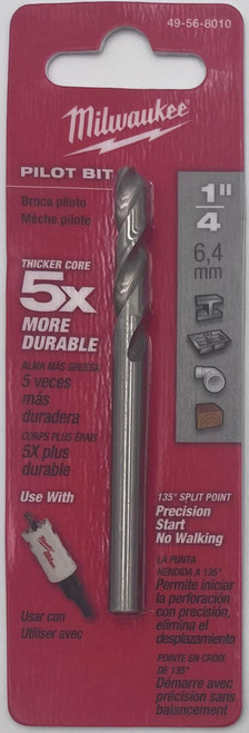 Milwaukee 49-56-8010 Hole Saw Arbor Pilot Drill