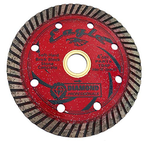 4" TURBO DRY/WET DIAMOND SAW BLADE (EAGLE) T04P