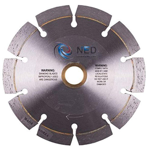 NED 100NCC0408 NCC-4 Cost Cutter General Purpose Segmented Blade, 4" x .080" x 7/8-5/8"