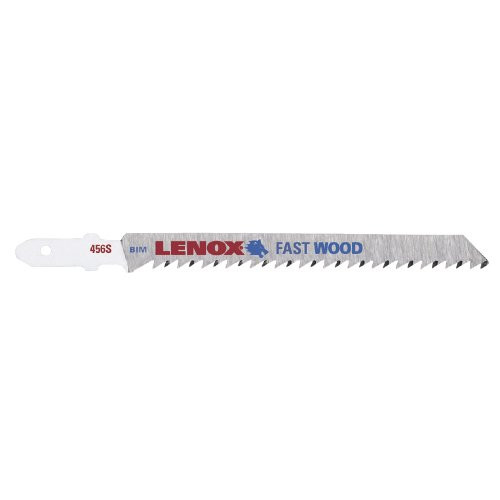 Lenox Tools 20315 T-Shank Bi-Metal Fast Cut Jig Saw Blade, 4-Inch x 5/16-Inch x 6 TPI, 2-Pack