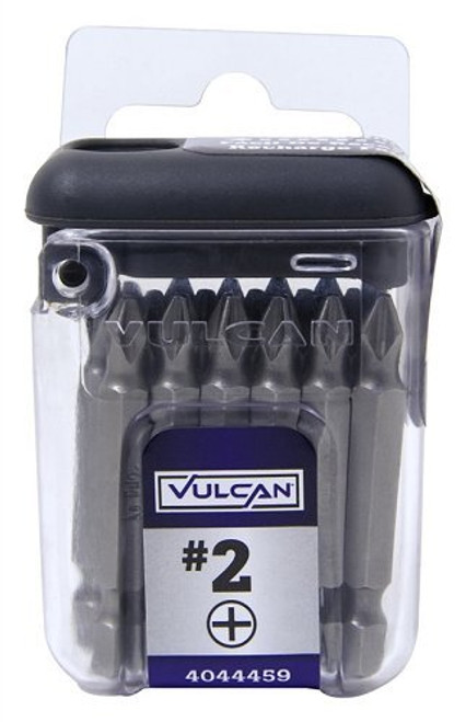 Vulcan 4044459 Screwdriver Bits Phillips P2 2 Inch 18 Pack