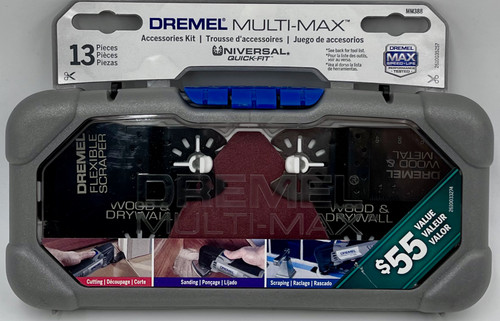 Dremel Multi-Max Oscilating Blade and Sandpaper Kit w/ Case