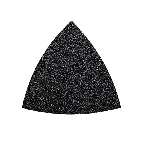 Fein 63717081046 MultiMaster Non-Vacuum Hook and Loop Sanding Sheets, 40 Grit, 5-Pack