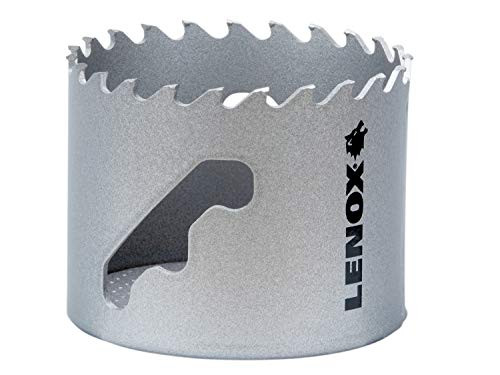 LENOX Tools Carbide Hole Saw, 2 1/2-Inch (64 mm) (LXAH3212)