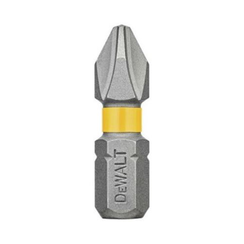 DeWalt Phillips-Bits #1 (2er Pack) – Schlagfest, Mit Snub-Nose-Design Für Besseren Halt
