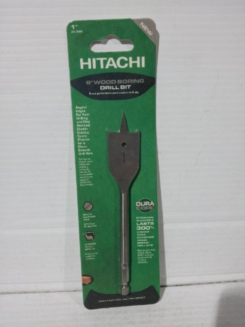 Hitachi 728307 Woodboring Bit, 1" x 6"