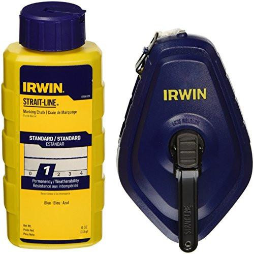 Irwin Strait-Line 1932883 IRWIN Speedline Chalk Reel, Blue