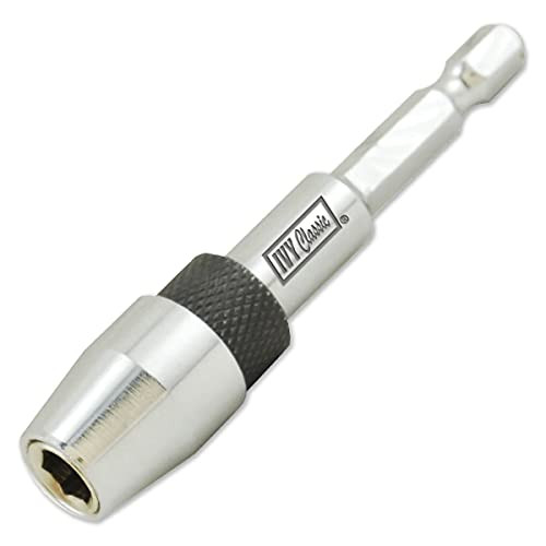 Saipe Magnetic Screw Drive Guide Drill Bit Tip Holder Screwdriver Bit Holder Drill Bit Extension Bar Drill Screw Adapter with 1/4 Inc Gtin