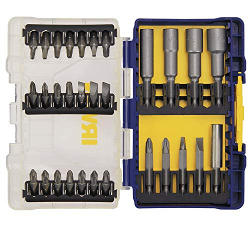 IRWIN 30-Piece IWAF1230 Standard Screwdriving Bit Set