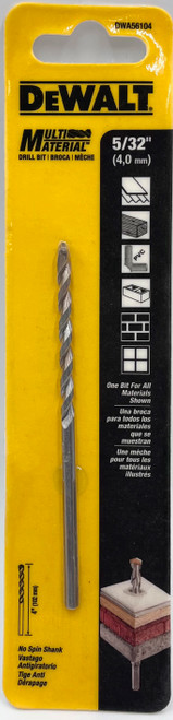 DEWALT DWA56104 5/32-Inch by 4-Inch Multi Material Bit