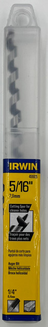 Irwin 49905 5/16" X 7-1/2" Dual Auger Wood Boring Bits