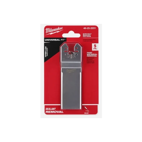 Milwaukee (5-PK) OPEN-LOK Wide Sealant Cutting Oscillating Blades 49-25-2231