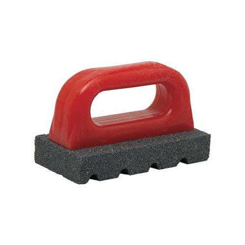 Gator Grit Rubbing Brick 6" x 3" x 1" Fluted Silicone Carbide Concrete