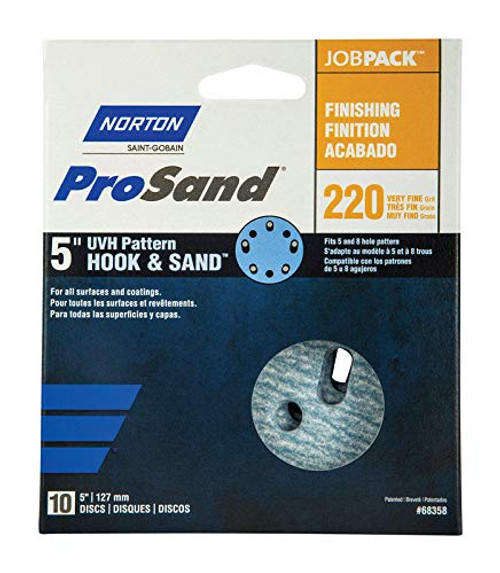 Norton Pro San FINISH DISC 5" VFIN 220G (68358)