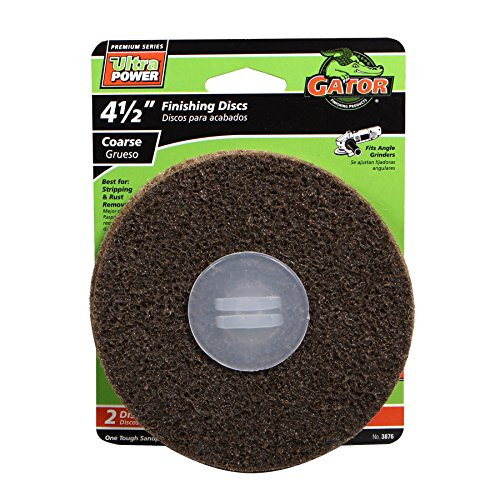 Gator Finishing 3876 Coarse Surface Conditioning Disc (2 Pack), 4.5"