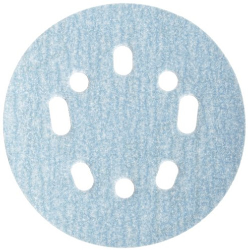 Norton (2-Pk) 5" Diameter, Grit P60 Coarse Multi-Hole Pattern Hook & Sand Sanding Discs #03233