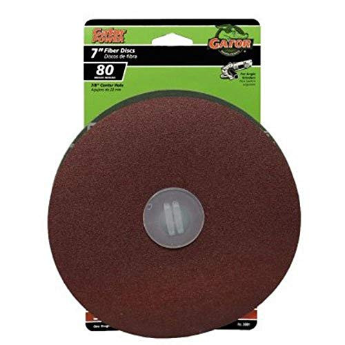 Gator 3081 80 25 CT Grit Sanding Disc, 7-Inch x 7/8-Inch, 3-Pack