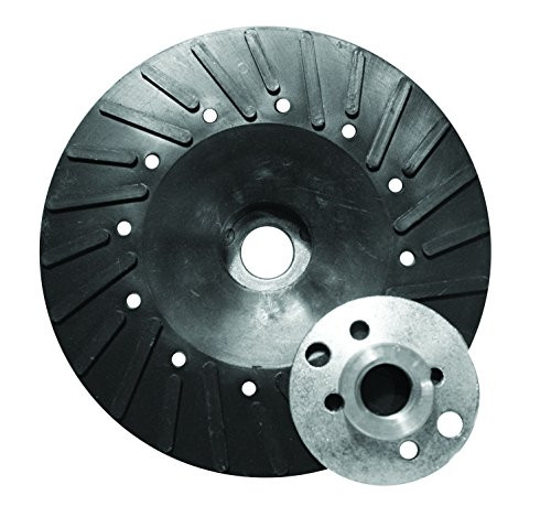 Century Drill & Tool 77145 Rubber Backing Pad, For Use With 4-1/2" Resin Sanding Discs