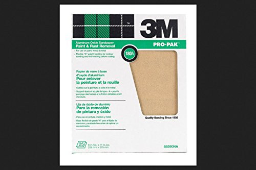 3m Production Paper Sheets 180 Grit - 9" X 11" (88590NA)