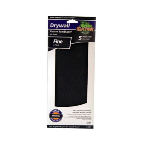 Gator 4487 100 25 CT Grit Drywall Paper, 4-1/4-Inch