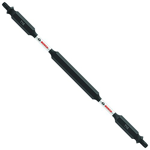 BOSCH ITDET15601 6 In. Torx #15 Double-Ended Impact Tough Screwdriving Bit