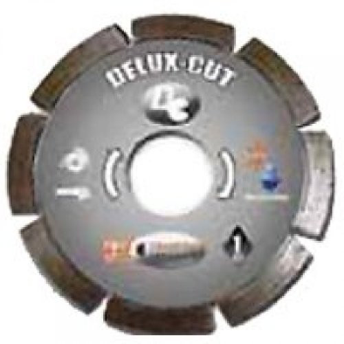 Diamond Products Core Cut 20966 4-Inch by 0.070 by 7/8-Inch Delux Cut Small Diameter Segmented Blade