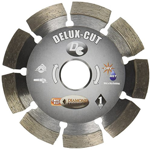 Diamond Products Core Cut 21002 4-1/2-Inch by 0.070 by 7/8-Inch Delux Cut Small Diameter Segmented Blade