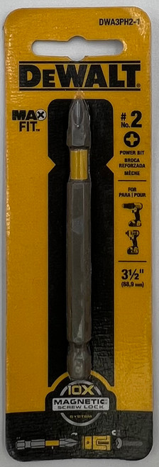 DEWALT DWA3PH2-1 #2 Phillips Max Fit 3.5 Inch Bit