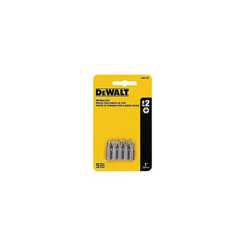 DEWALT DW2105 #2 Drywall Bit Tip (5-Pack)