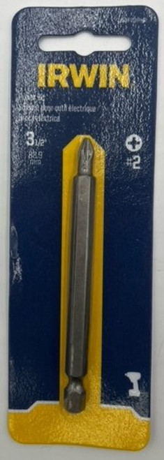 Irwin Tools 3520251C IWAF23PH2 Power Bit #2 Phillips 3-1/2", Fastener Drive - 1 pack